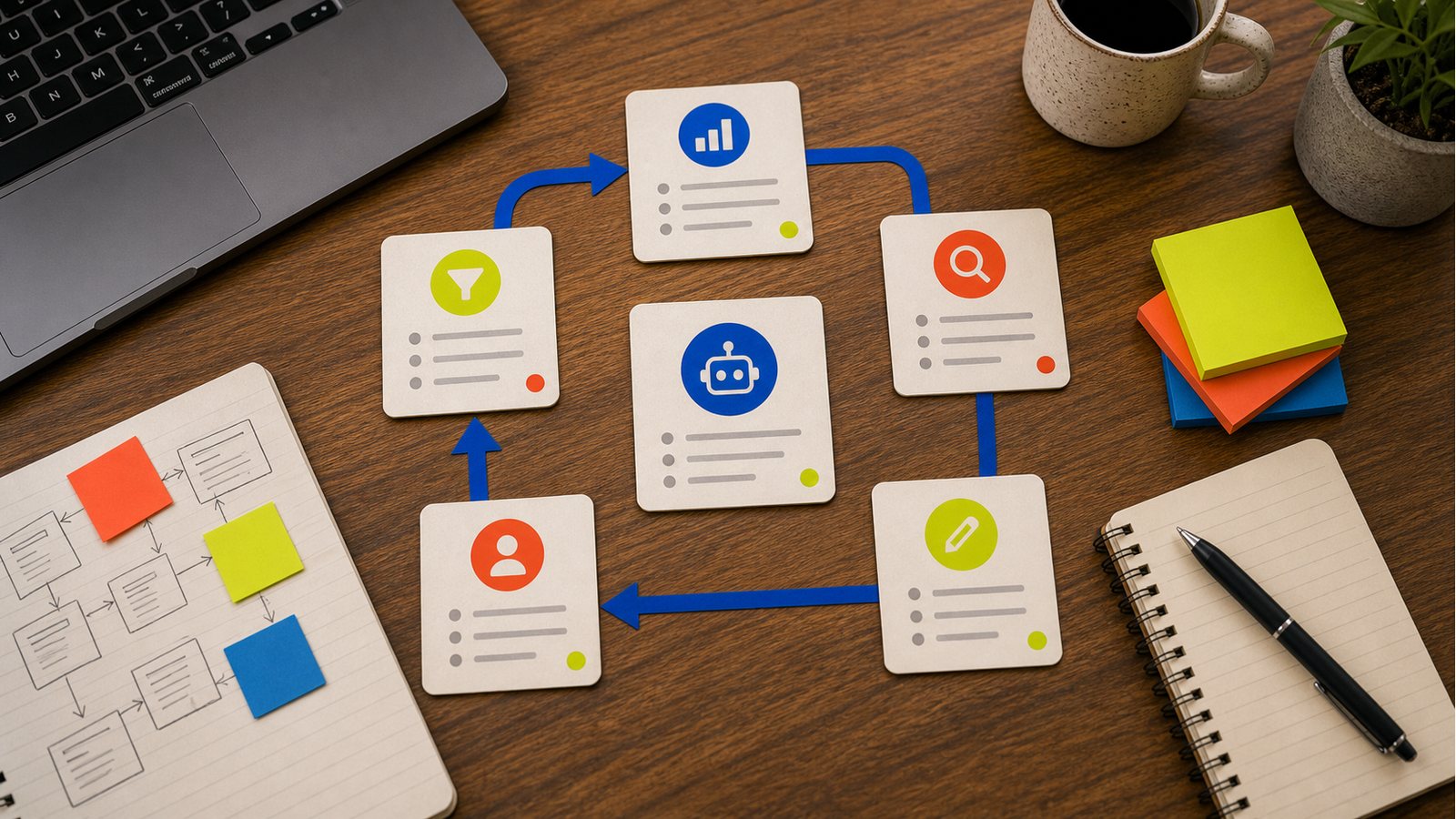 In-article visual for AI Agents for Marketing: What's Real, What's Hype, and What's Worth Setting Up Now